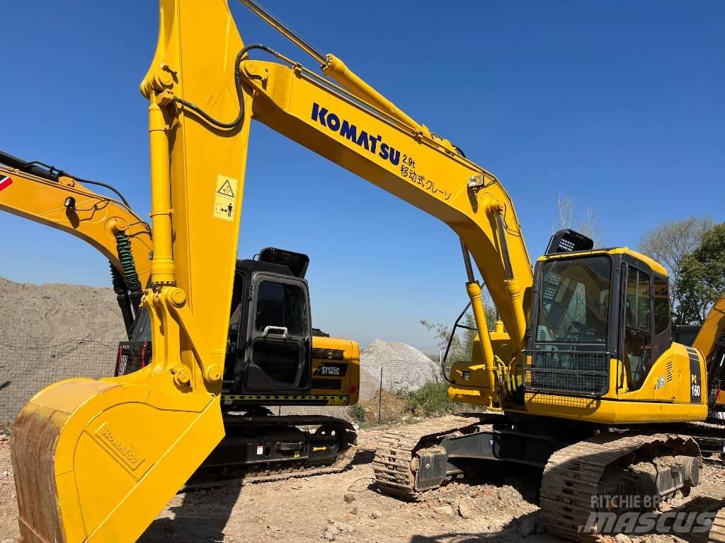 Komatsu PC 160 Paletli ekskavatörler