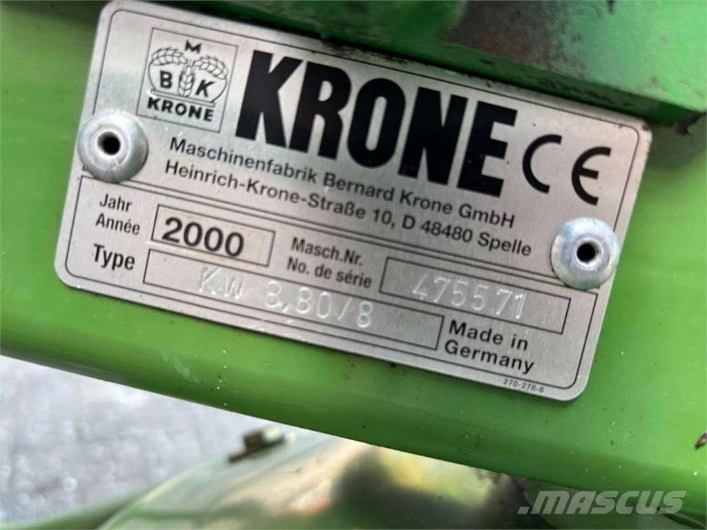 Krone KW 8.80/8 Kombine tirmiklar