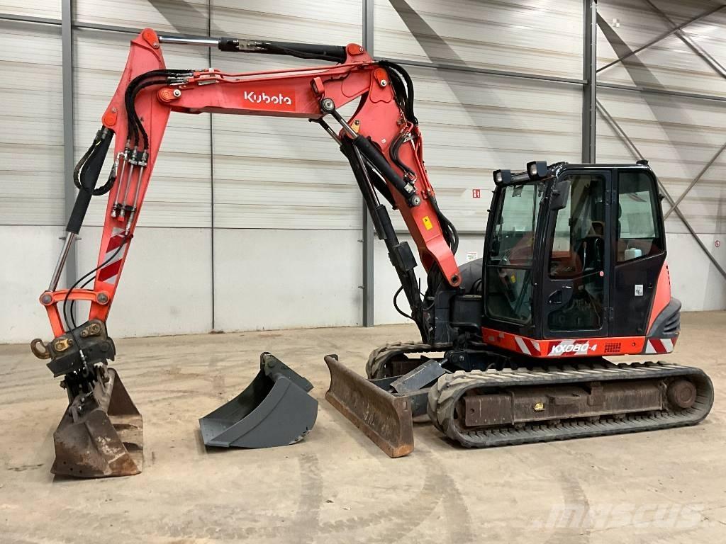 Kubota KX 080-4 Midi ekskavatörler 7 - 12 t