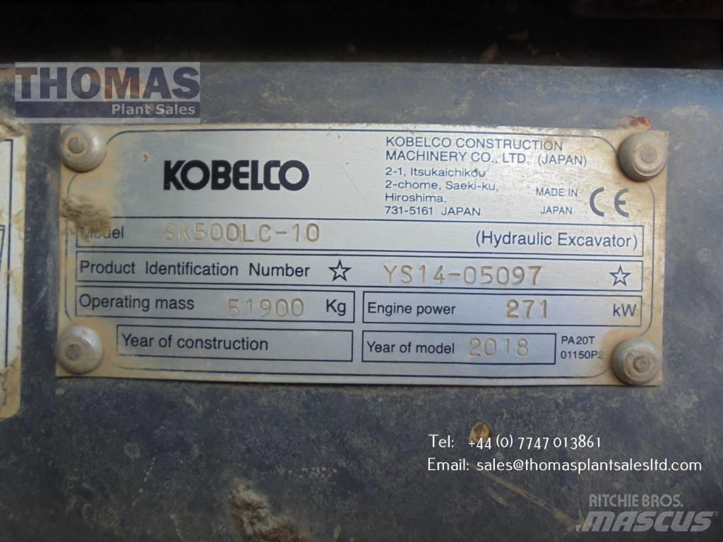 Kobelco SK 500 LC-10 Paletli ekskavatörler