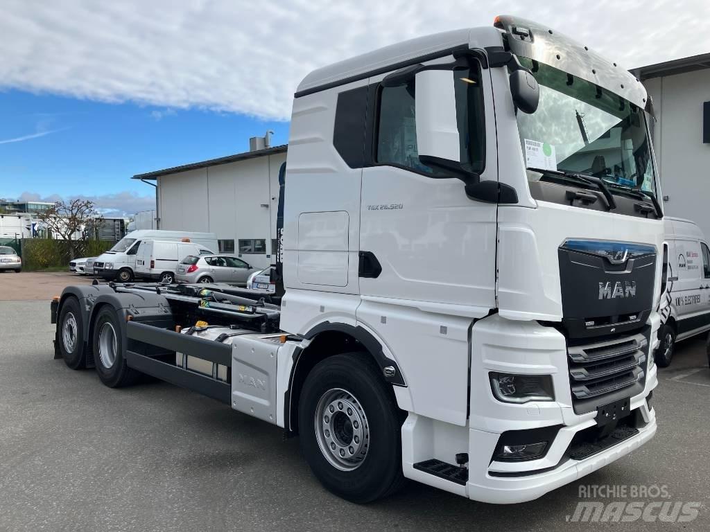 MAN TGX 26.520 Vinçli kamyonlar