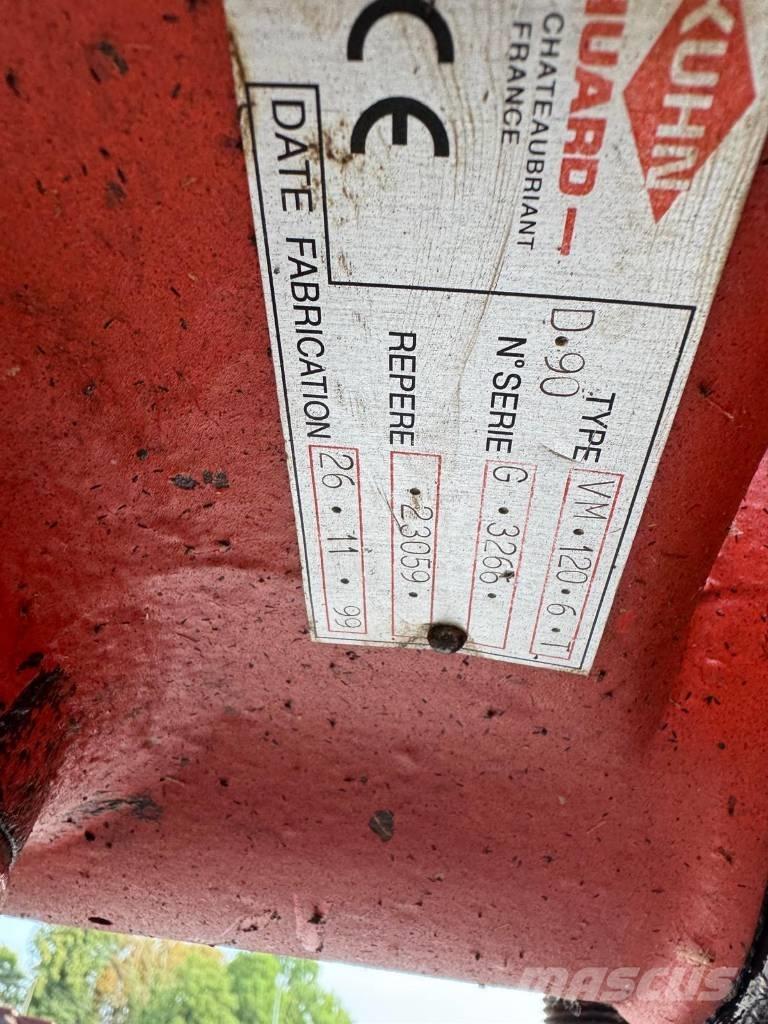 Kuhn Vari-Master 120 Döner pulluklar