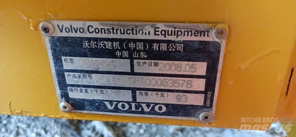 Volvo DD126HF Çift tamburlu silindirler