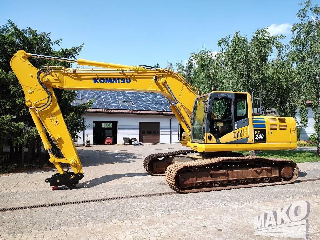 Komatsu PC 240 Paletli ekskavatörler