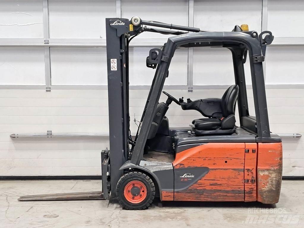 Linde E16L-02 Elektrikli forkliftler