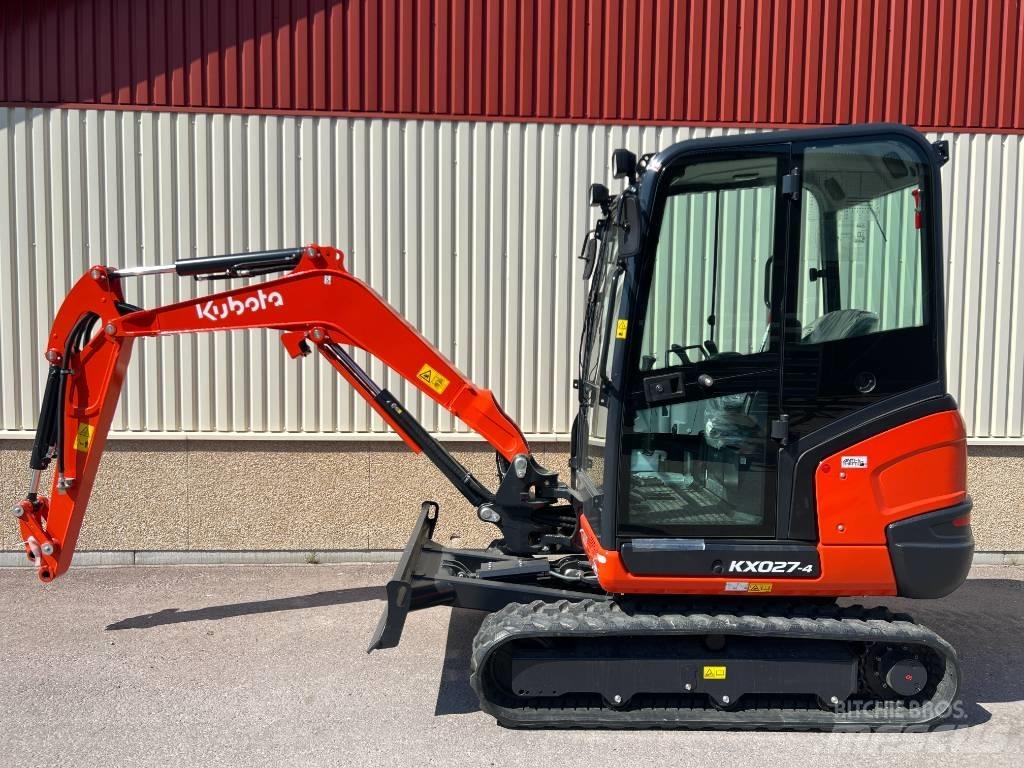 Kubota KX027-4 Mini ekskavatörler, 7 tona dek
