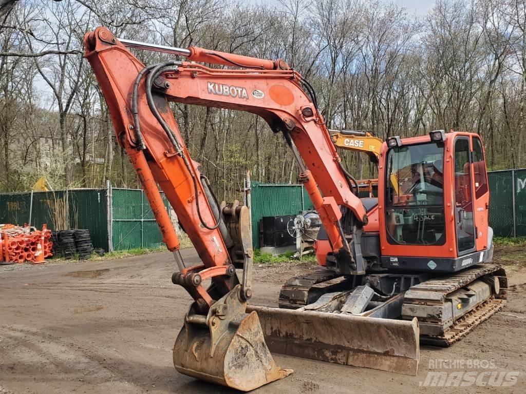 Kubota KX080-3 Paletli ekskavatörler