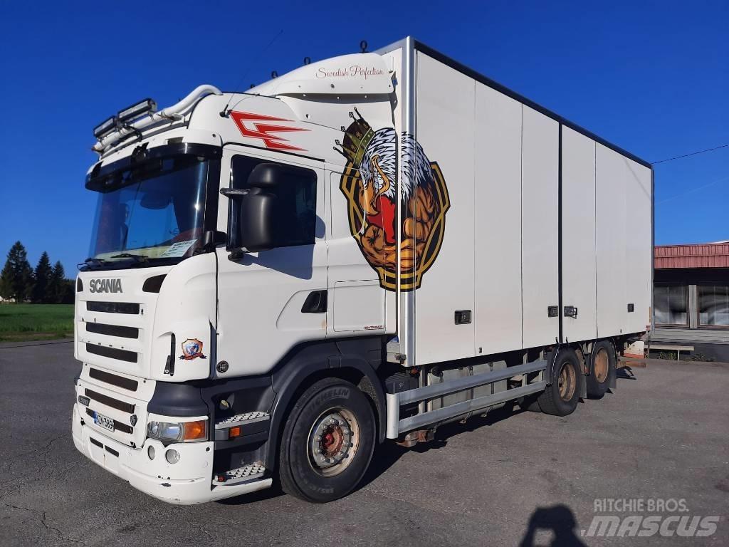 Scania R 500 Kapali kasa kamyonlar