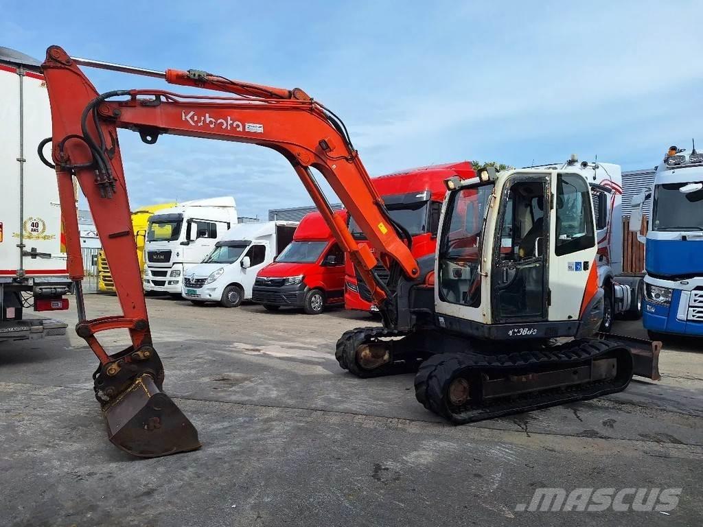 Kubota KX080 Midi ekskavatörler 7 - 12 t
