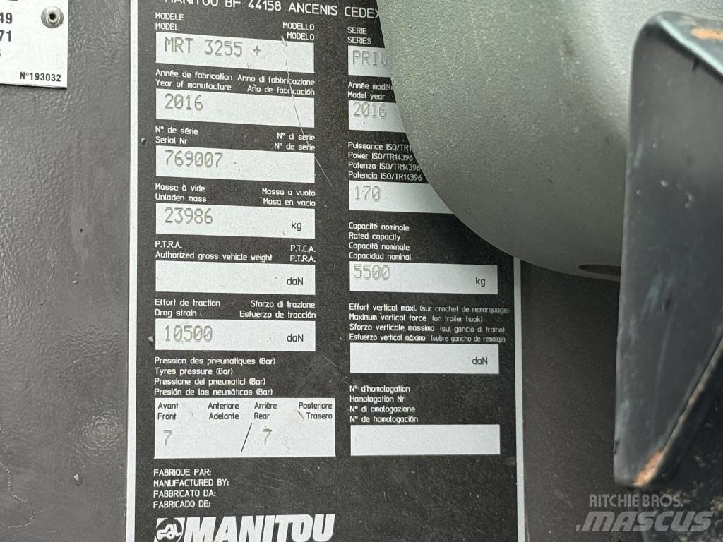 Manitou MRT 3255 Teleskopik yükleyiciler