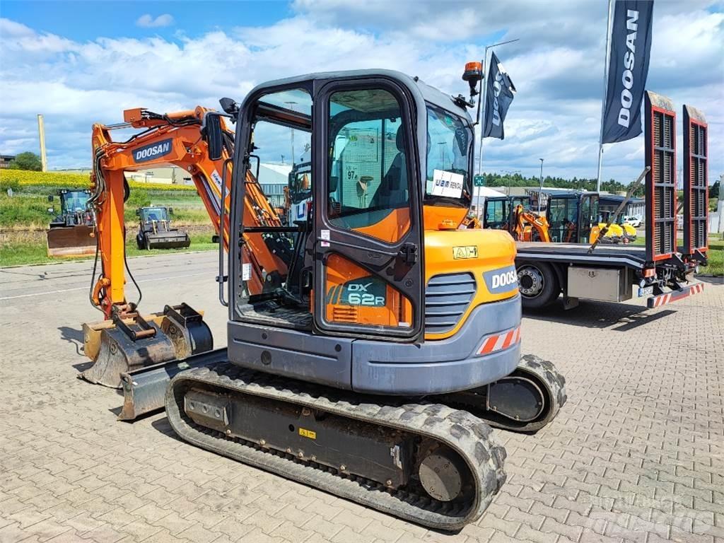 Doosan DX62R-3 Mini ekskavatörler, 7 tona dek