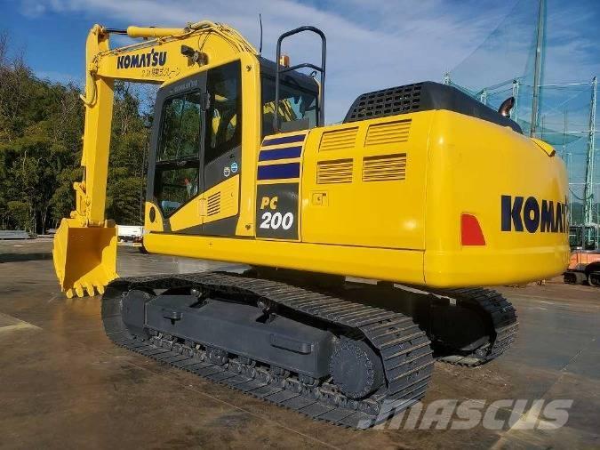 Komatsu PC 200 Paletli ekskavatörler