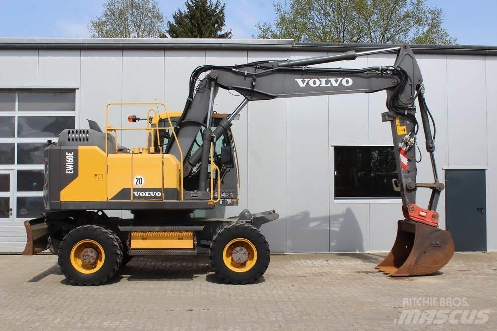 Volvo EW 160 E Lastik tekerli ekskavatörler