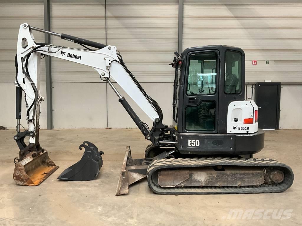Bobcat E 50 EM Mini ekskavatörler, 7 tona dek