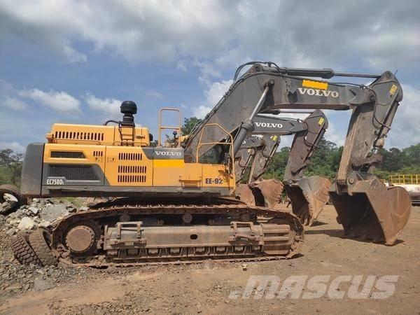 Volvo EC 750 DL Paletli ekskavatörler