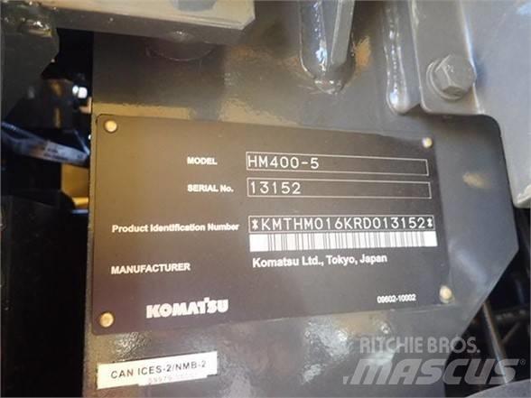 Komatsu HM400-5 Belden kirma kaya kamyonu