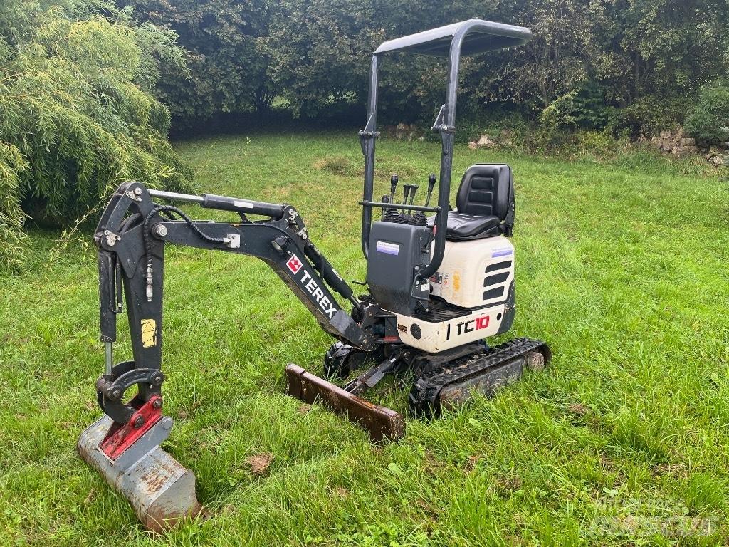Terex TC 10 Mini ekskavatörler, 7 tona dek