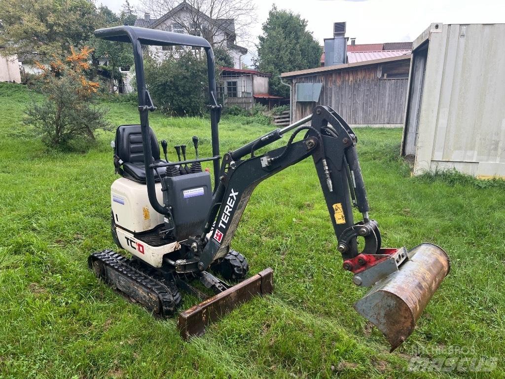 Terex TC 10 Mini ekskavatörler, 7 tona dek