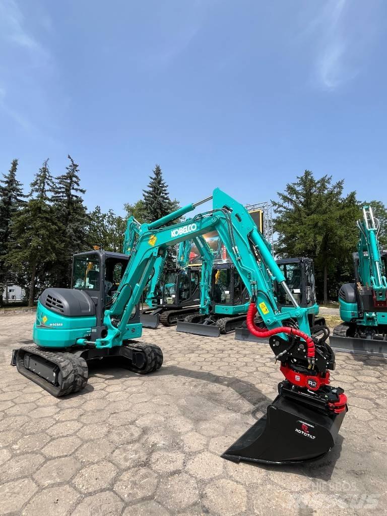 Kobelco Sk50SRX-7 Mini ekskavatörler, 7 tona dek