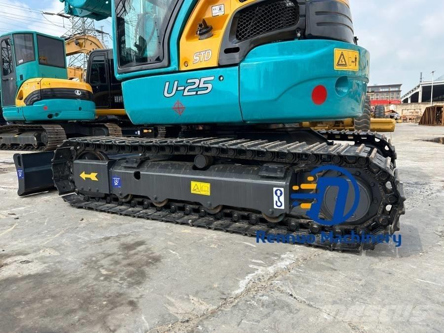Kubota U 25 Mini ekskavatörler, 7 tona dek