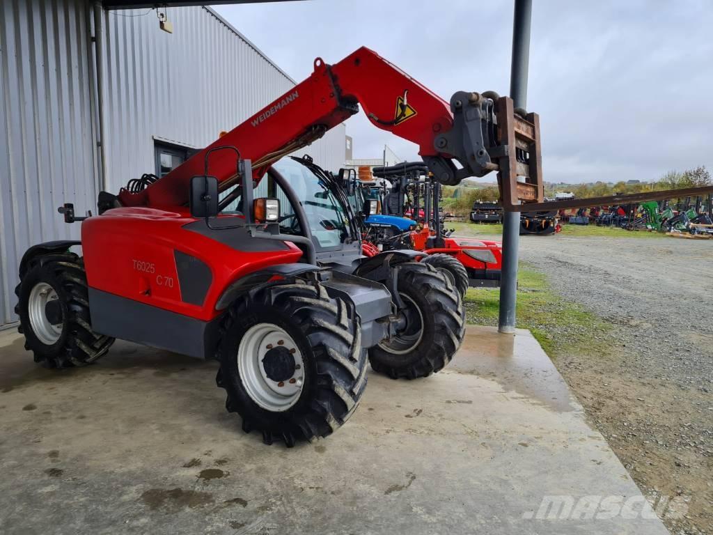 Weidemann T6025 Teleskopik yükleyiciler