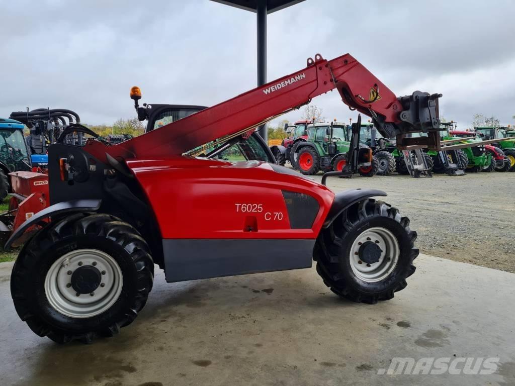 Weidemann T6025 Teleskopik yükleyiciler