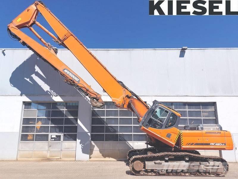 Doosan DX 420 LC Yıkım ekskavatörleri