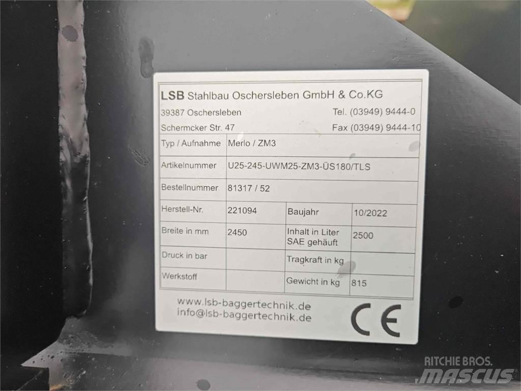 LSB U25-245 Ön yükleyici atasmanlar