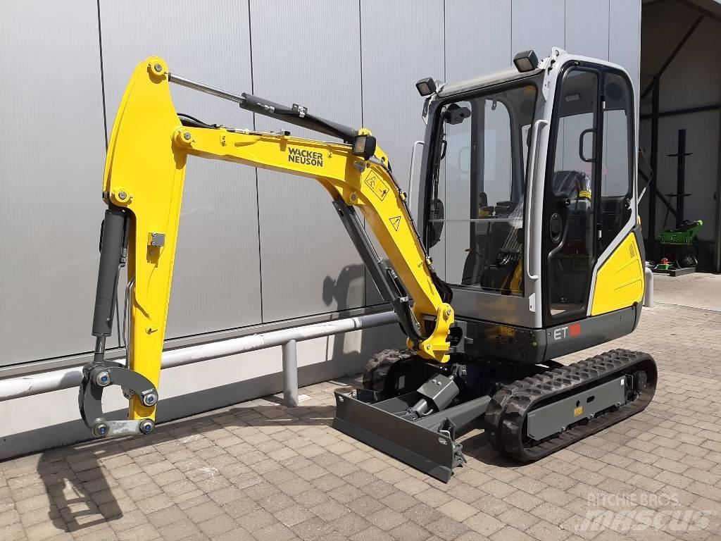 Wacker Neuson ET 18 Mini ekskavatörler, 7 tona dek