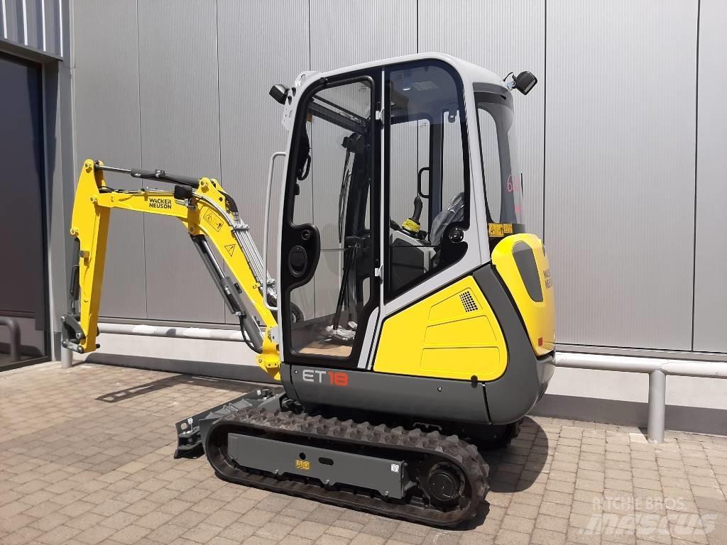 Wacker Neuson ET 18 Mini ekskavatörler, 7 tona dek