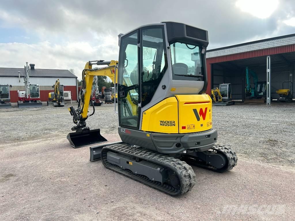 Wacker Neuson EZ26 Mini ekskavatörler, 7 tona dek