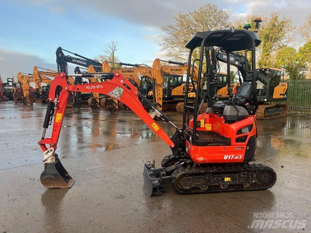 Kubota U 17-3 Mini ekskavatörler, 7 tona dek