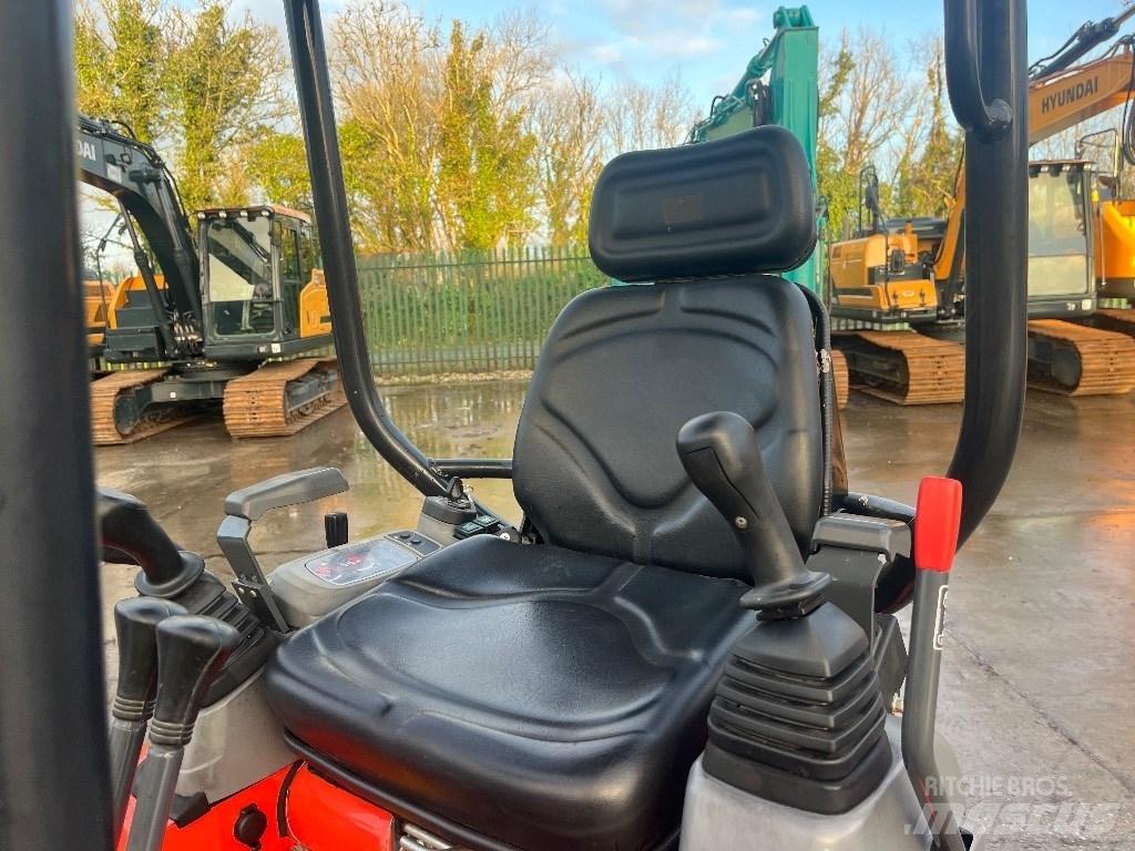 Kubota U 17-3 Mini ekskavatörler, 7 tona dek