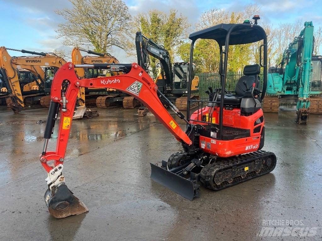 Kubota U 17-3 Mini ekskavatörler, 7 tona dek