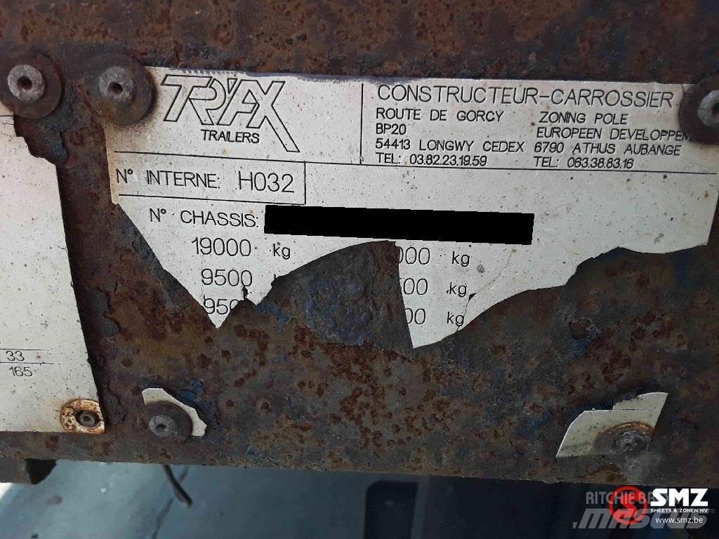 Trax Aanhangwagen Flatbed römorklar