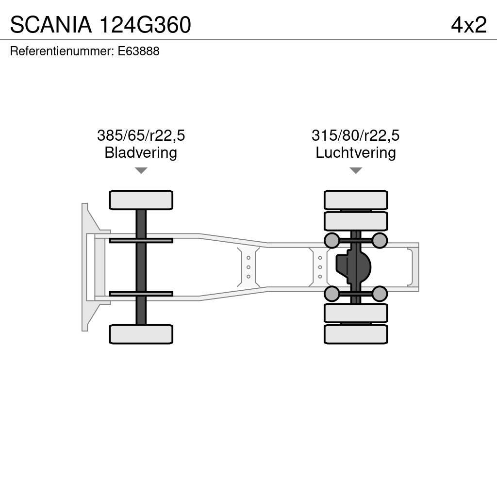 Scania 124G360 Çekiciler