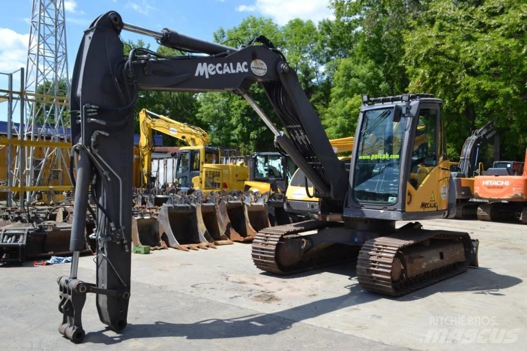 Mecalac 714 MC Paletli ekskavatörler