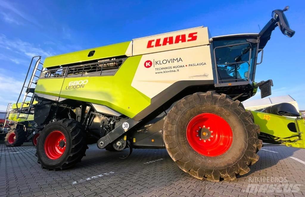 CLAAS Lexion 6800 Biçerdöverler