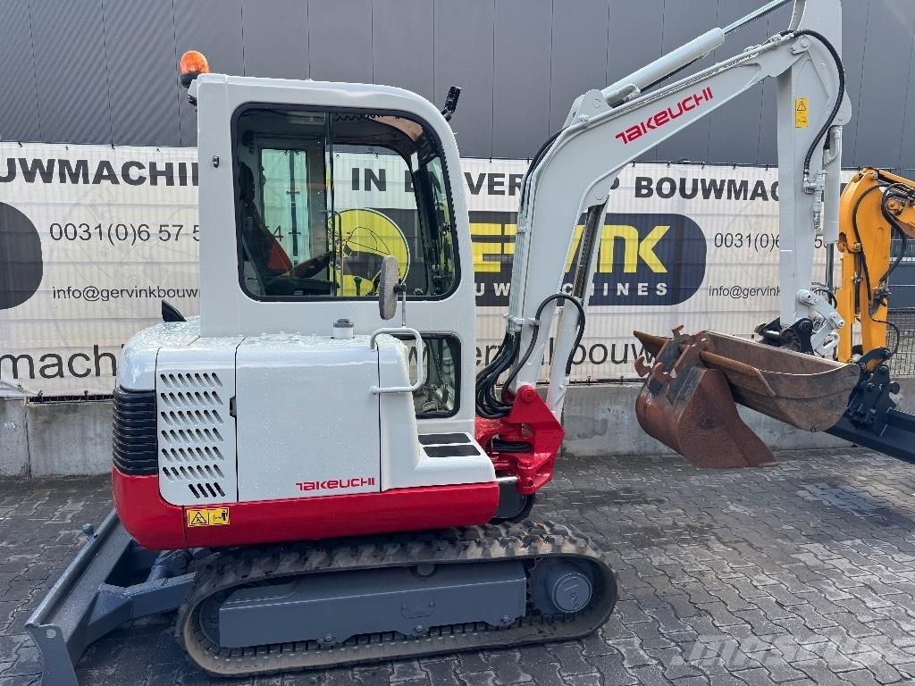 Takeuchi TB125 Mini ekskavatörler, 7 tona dek
