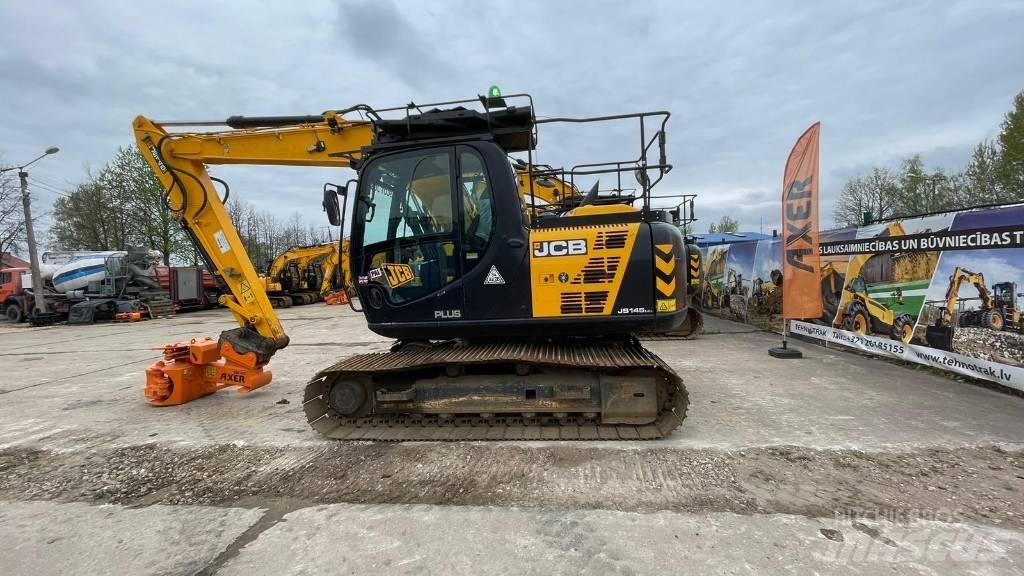 JCB JS 145 LC Paletli ekskavatörler