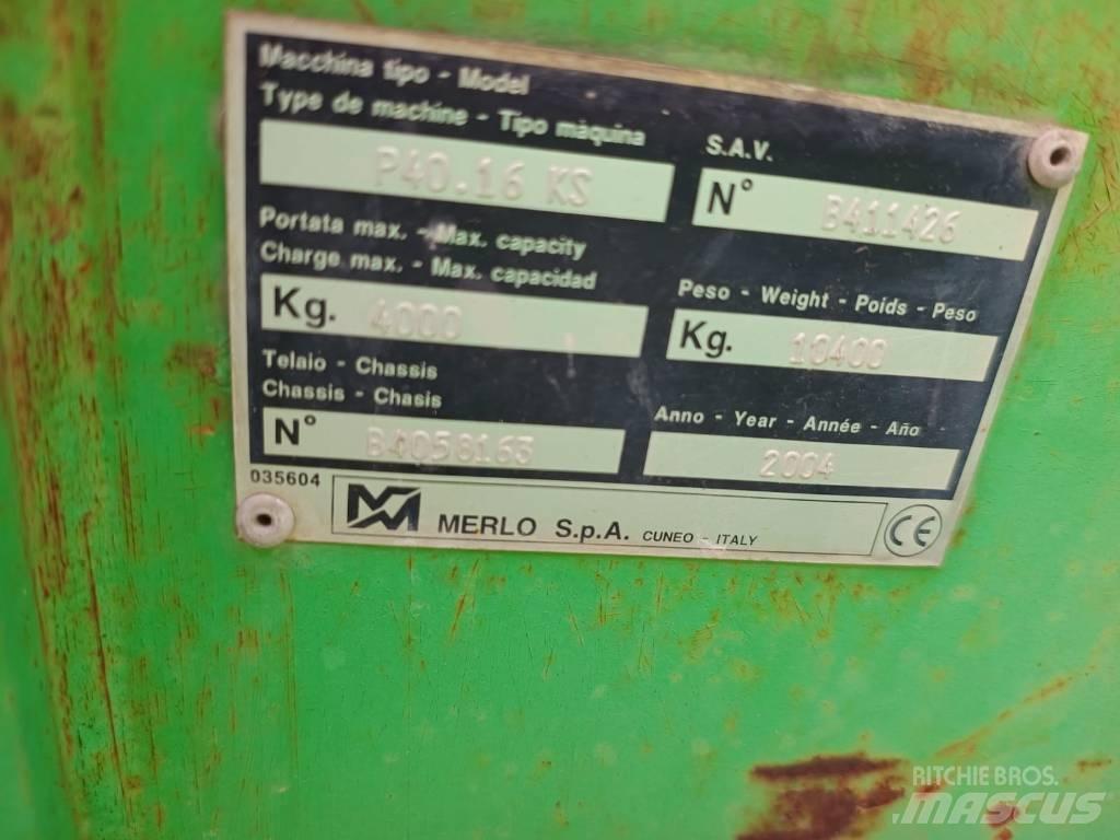 Merlo P 40.16 K S Teleskopik yükleyiciler