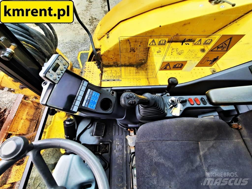 Komatsu PW 118 Lastik tekerli ekskavatörler