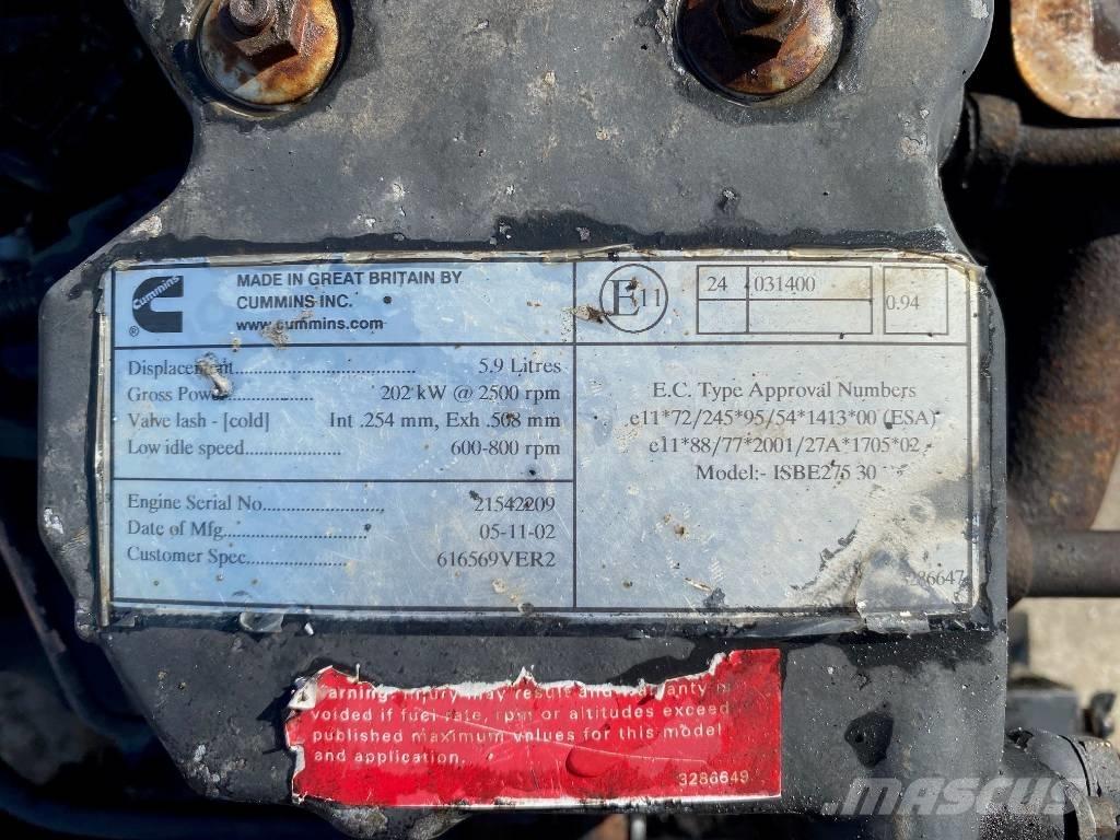 Cummins ISBE 275 30 Diger aksam