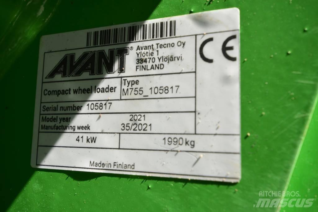 Avant 755 i Mini yükleyiciler