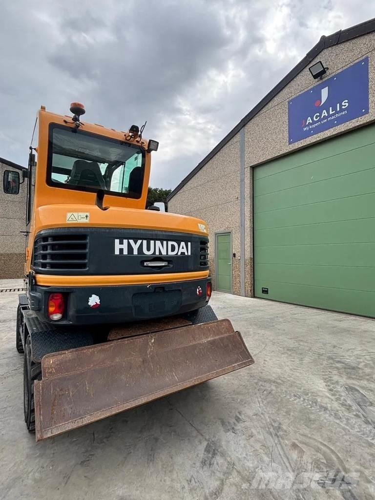 Hyundai R55W-9A Lastik tekerli ekskavatörler