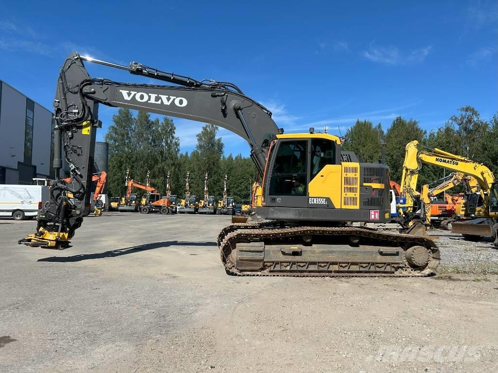 Volvo ECR 355 EL Paletli ekskavatörler