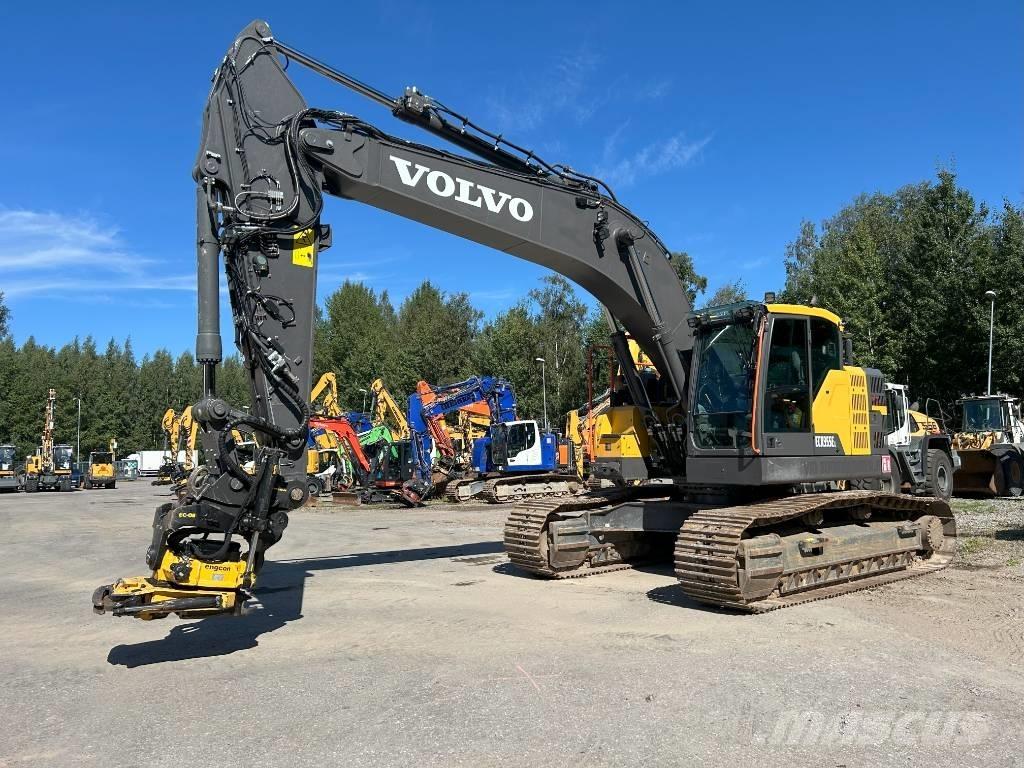 Volvo ECR 355 EL Paletli ekskavatörler