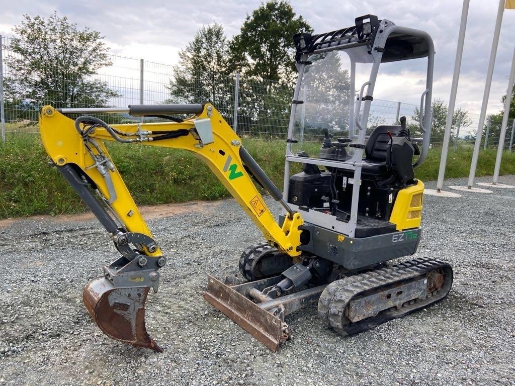 Wacker Neuson EZ17e Paletli ekskavatörler