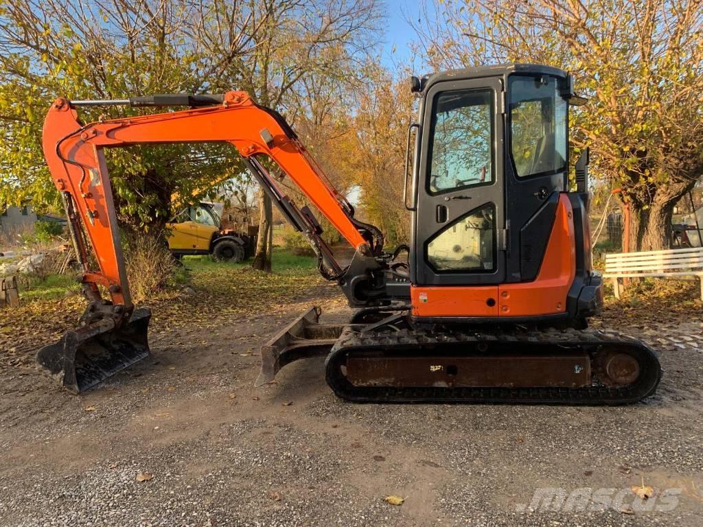 Hitachi Zaxis 55 U Mini ekskavatörler, 7 tona dek