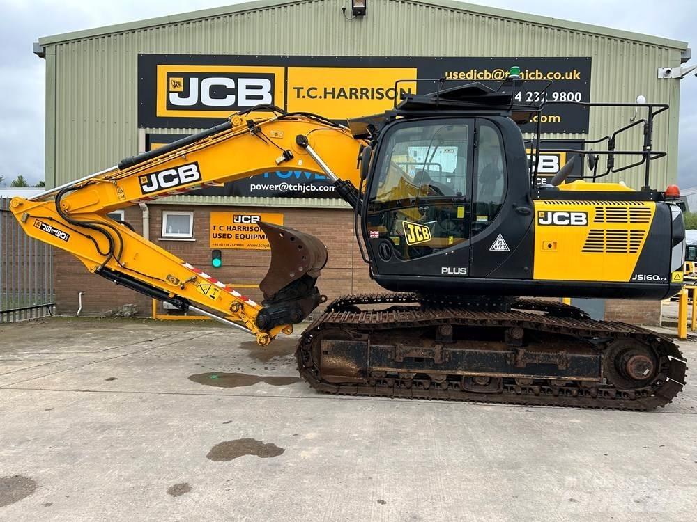 JCB JS160 Paletli ekskavatörler